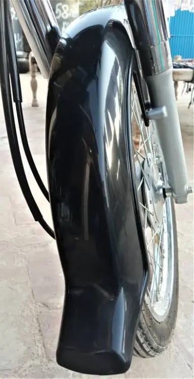 Complete Bike Protection Set – Front & Back Plastic Mudguards, Chain Cover & Engine Side Cover