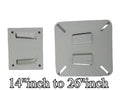 14 inch to 26 inch LCD Led TV wall bracket holder / wall mount / fixed flat panel / free nut bolts