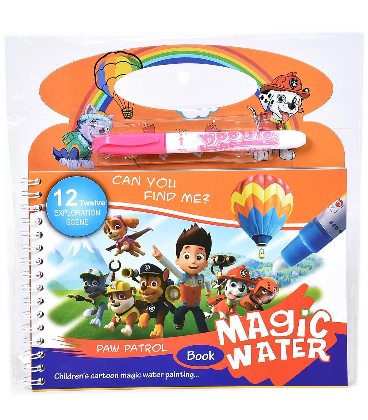 Magic Coloring Book With Water Pennumber Of Pages 4