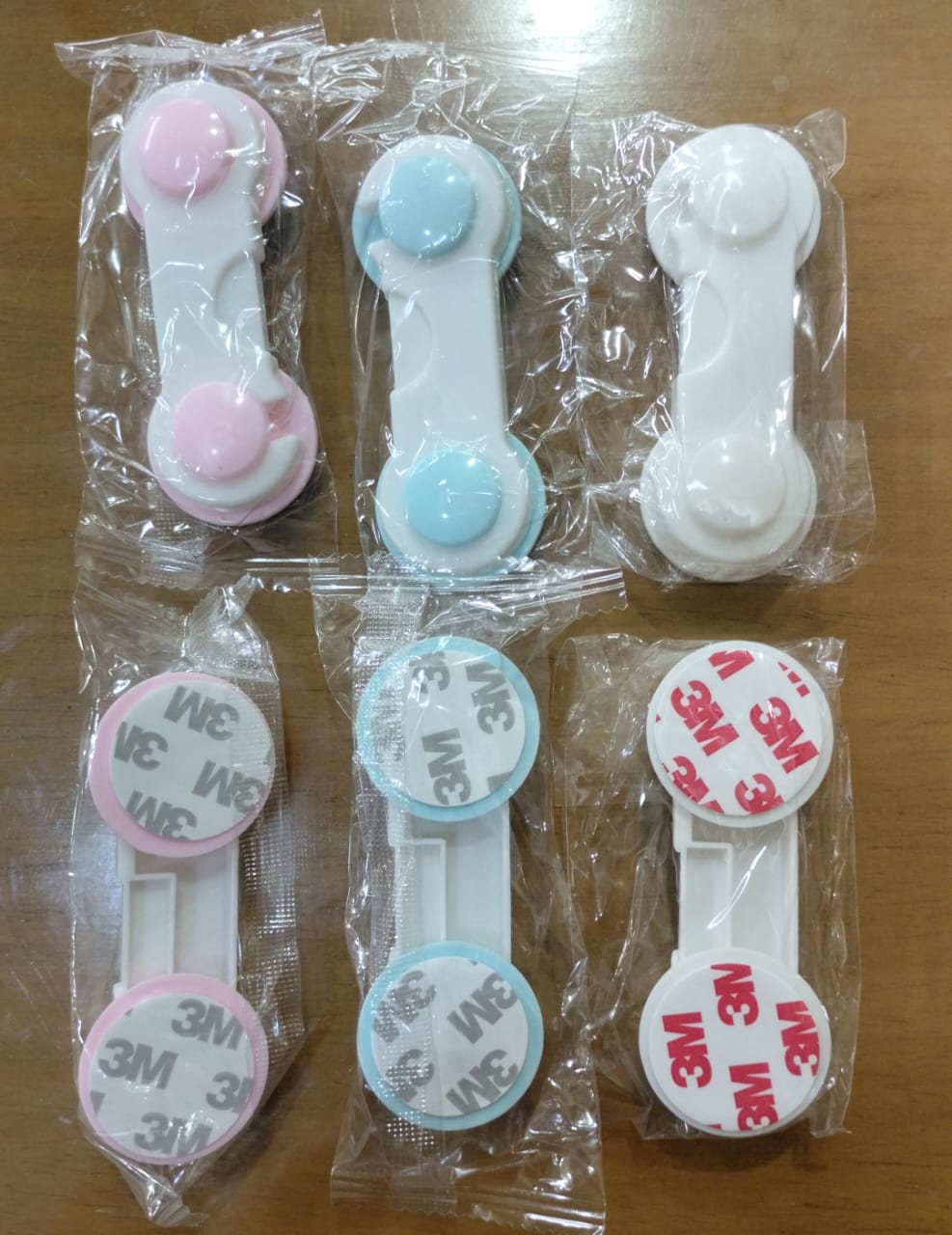 1 Pc Children Kid Drawer Lock Baby Safe Angle Sliding Door Plastic Child Safety Locks Products Random Color