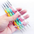 5Pcs Dotting Pen Tool Nail Art Dot Doting Tool Set Manicure Painting Kit Design