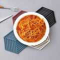 1Pcs Multifunction Heat Resistant Silicone Mat Drink Cup Coasters Nonslip Pads Pot Holder Table Placemat Kitchen Accessories Random Color