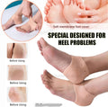 Pair Of Half Heel Pain Anti Crack Silicone Set Anti Crack For Pain Relief Unisex With Box 2