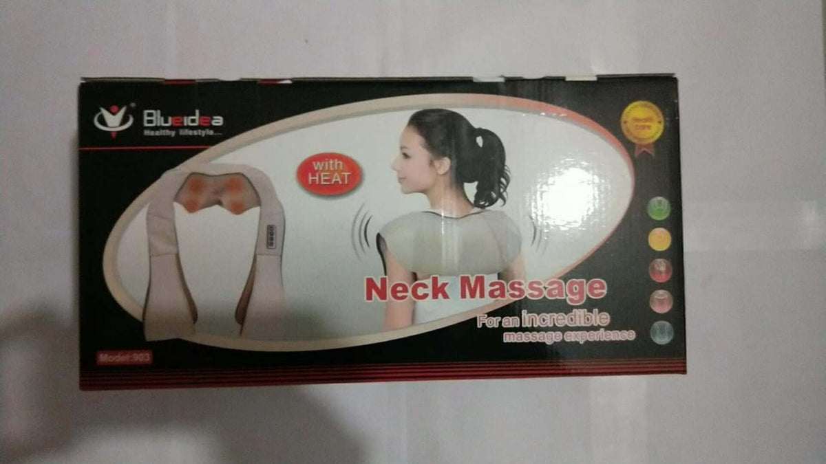 Neck And Back Massager With Handle Premium Quality Pain Relief