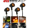 Pack Of 4 Grill Indicators Yellow Led For Bikes