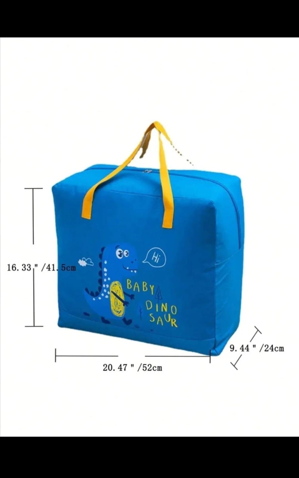 Baby Dinosaur Cloth Organizer And Storage Handbag Portable Portable Storage Bag Random Color Amp Mix Design