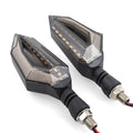 1 Pair Motorcycle Led Turn Signal Indicator Wirh Parking Drl Light For All Bikes 70Cc And Cg125 Bikes Famcy Indicator