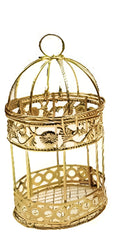 Metallic Bird Cages For Home Decor And Gift Pack Of 3