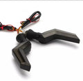 4Pcs Motorcycle Turn Signals Light Indicator 12V Running Indicator For All Bikes