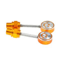 Pack Of Two Emoji Screw Looking Glass For Bike Motorcycle Screw Emojo Doll Slime Toys Multicolor Random Colors