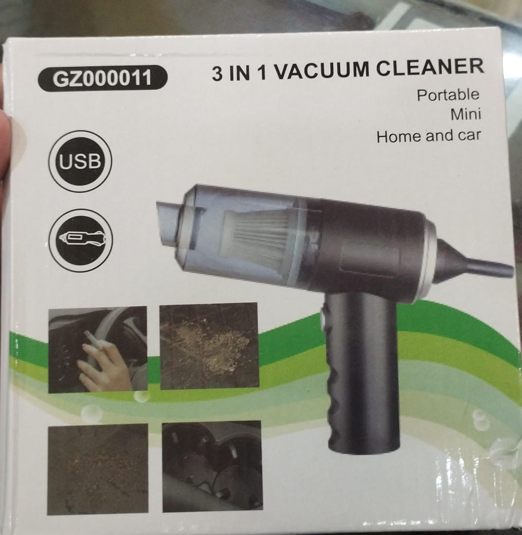 3 In 1 Vacuum Cleaner Mini Portable For Home And Car Gz000011 Wireless Mini Handheld Vacuum Cleaner