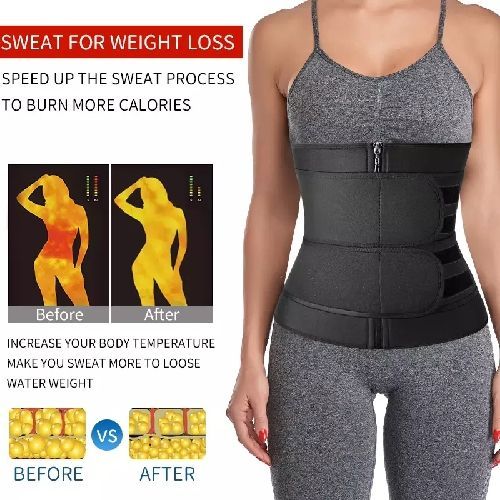 Waist Trainer Belt Slimming Body Shaper Belts Sport Girdle With Two Strap