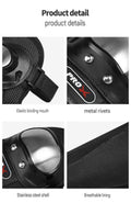 Motorcycle Elbow Pads For Men Stainless Steel Off Road Locomotive Protective Gear Anti Fall Riding Equipment 4 Pcs
