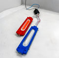 Pack Of 2 Pair 4Pcs High Quality Red And Blue Flasher Light Waterproof 12V Led Light For Bike And Cars