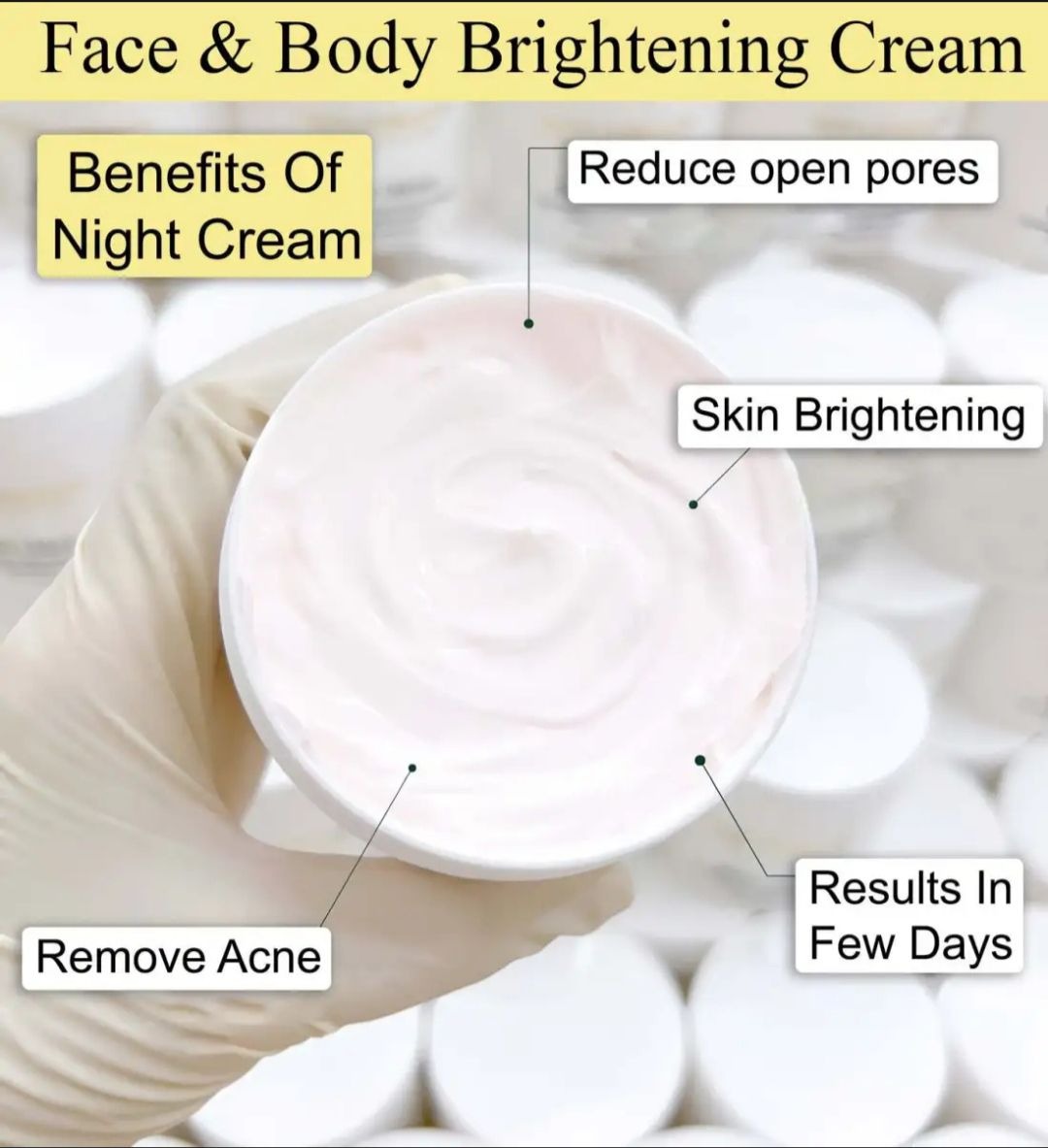 Whitening Anti Aging Night Cream 4