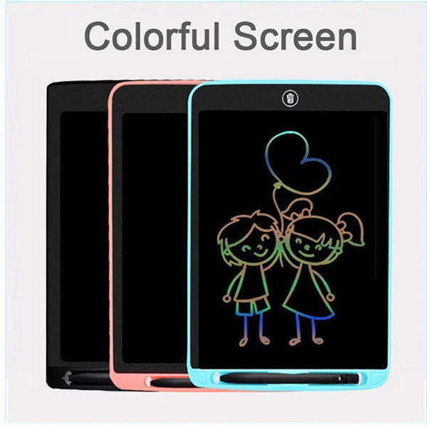 ( 8.5 / 10inch ) - LCD Writing Drawing Tablet | Kids Learning Table - Multi color  (Random color) - 8.5 Inch