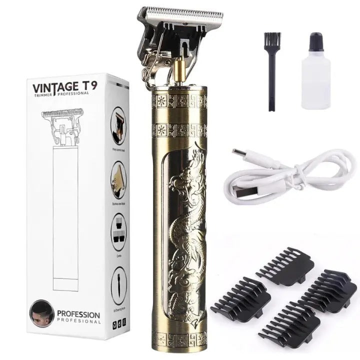 Metal Body Vintage T9 Trimmer And Hair Clipper Cutting Machine For Men 3201793