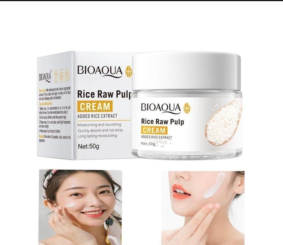 Bioaqua Rice Whitening Cream Serum Deal