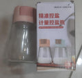 Sealed Seasoning Quantitative Bottle Salt Pepper Condiment Dispenser Glass Spice Jar Salt Control Bottle Press 180Ml Random Color
