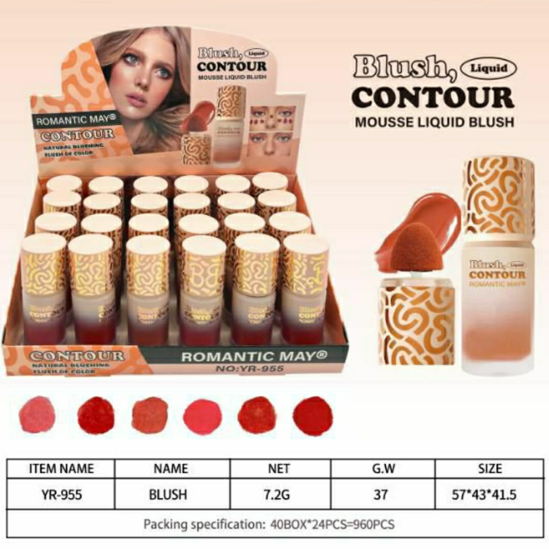 Romantic May Liquid Blush &amp; Contour - 1