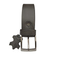 Men Buffalo Leather Belt Grey Color Waist Belt For Boys Mens Grey