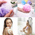 Body Wash Puff Sponge Pack Random Color