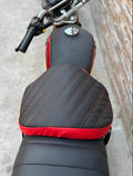 Double Stitch Water Proof Bike Seat Cushion Motorcycle Seat Cover Motor Bike Long Route Cushion Long Travel Seat Comfortable Molty Foam 1Inch