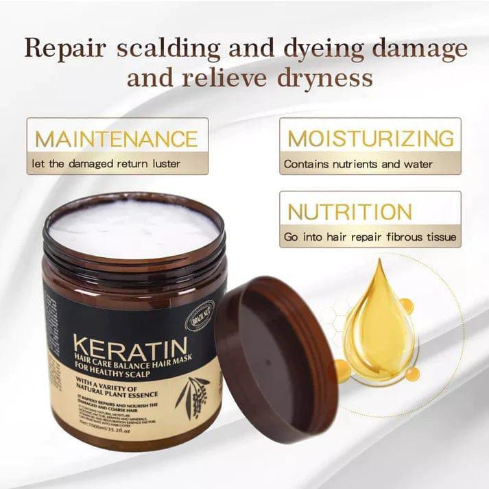 Pack Of 2 Keratin Collagen Hair Mask Deal
