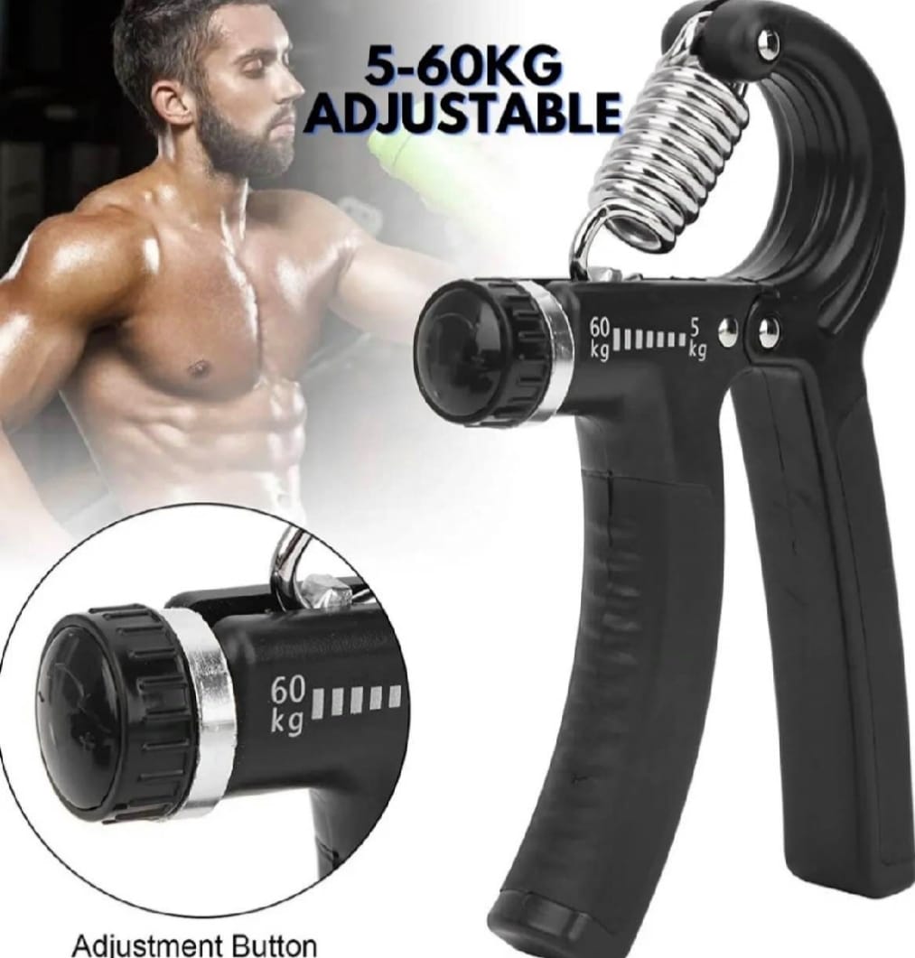 Hand Grip Strengthener Adjustable Resistance Wrist Strengthener Forearm Gripper Hand Workout Squeezer Grip Strength Trainerrandom Color