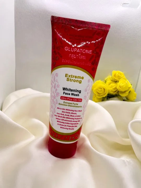 Glupatone Whitening Face Wash Gs 120 Extreme Strong Powerful Whitening For Clear Skin 60Ml