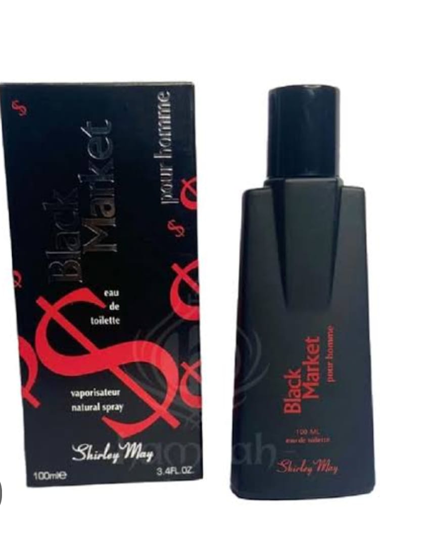 Shirley May Black Market Perfume For Men 100 Ml