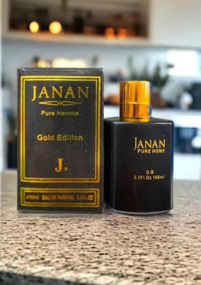 Pack Of 3 J Janan Gold Edition Long Lasting Fragrance Unisex Perfume
