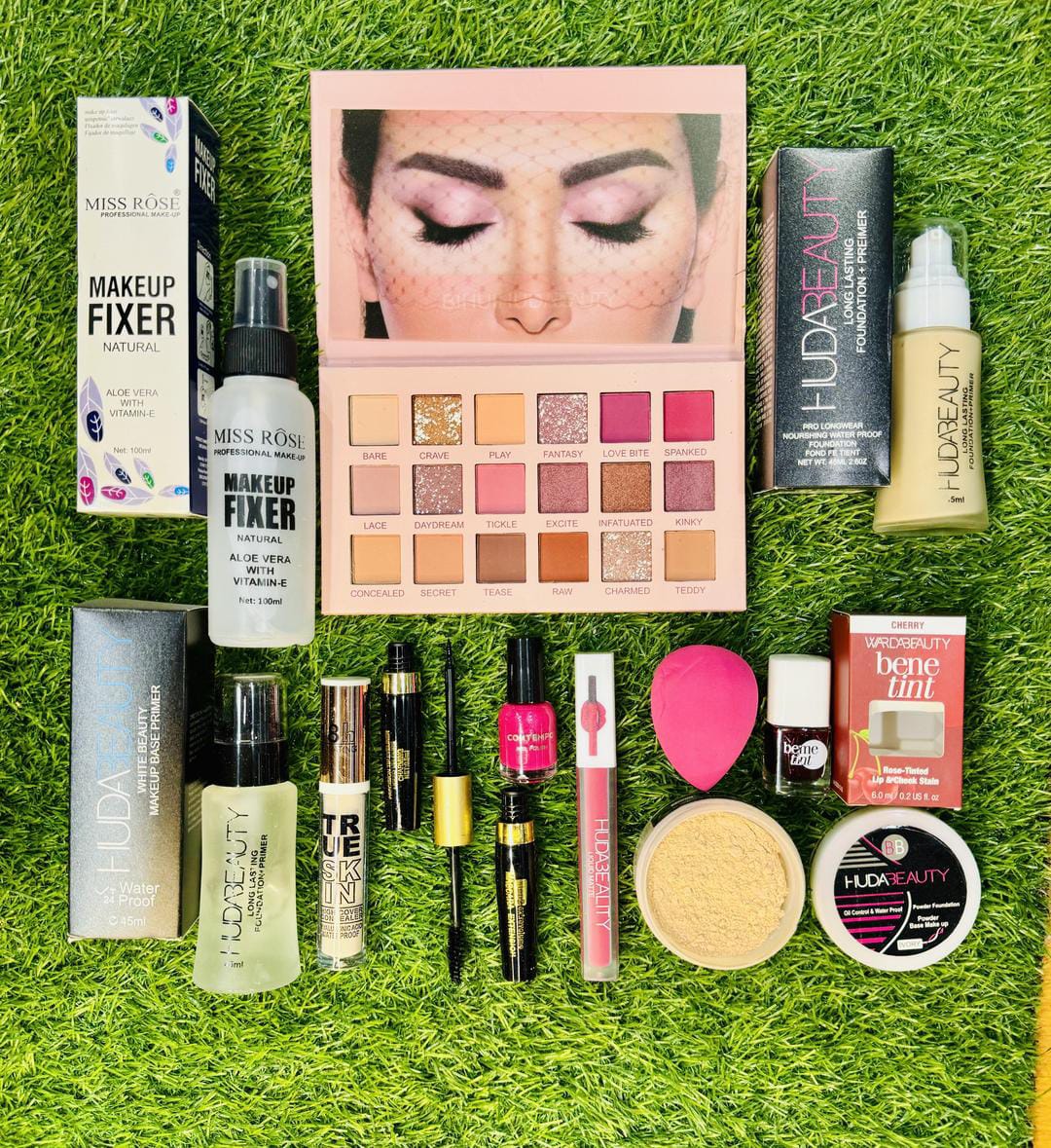 12 In 1 Makeup Deal Makeup Fixerliquid Foundation Primer And Many More For Girls