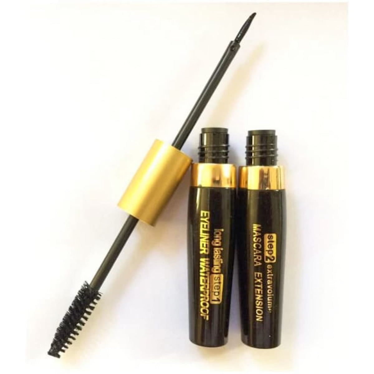 2 In 1 Waterproof Eyeliner Mascara Professional Strokes 2
