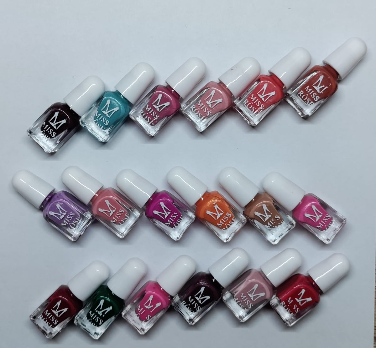 Nail Paints Nail Polish High Quality in Multicolor for Women Quick Dry - pack of 6