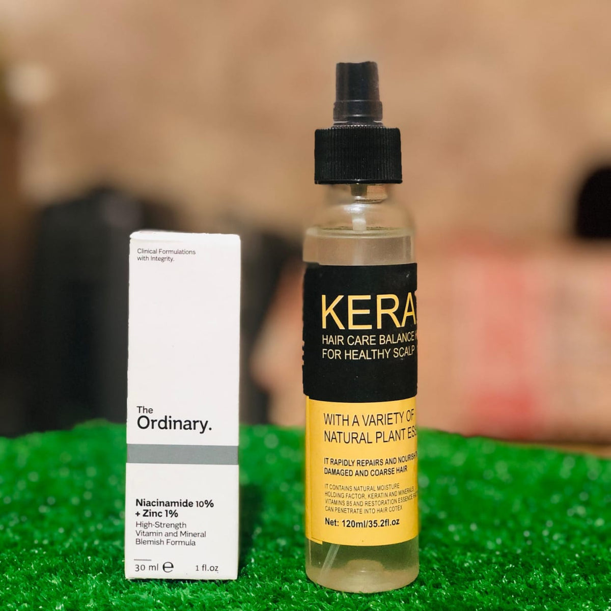 2 in 1 Keratin Hair Serum and Niacinamide Serum Deal