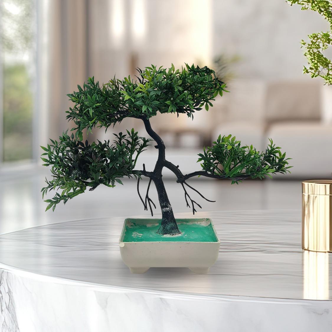 Pack Of 3 Bonsai Trees Green Yellow Orange Room Decor Bonsai Tree For Home Bedroom Farmhouse Office Desk Decor Artificial Bonsai Trees