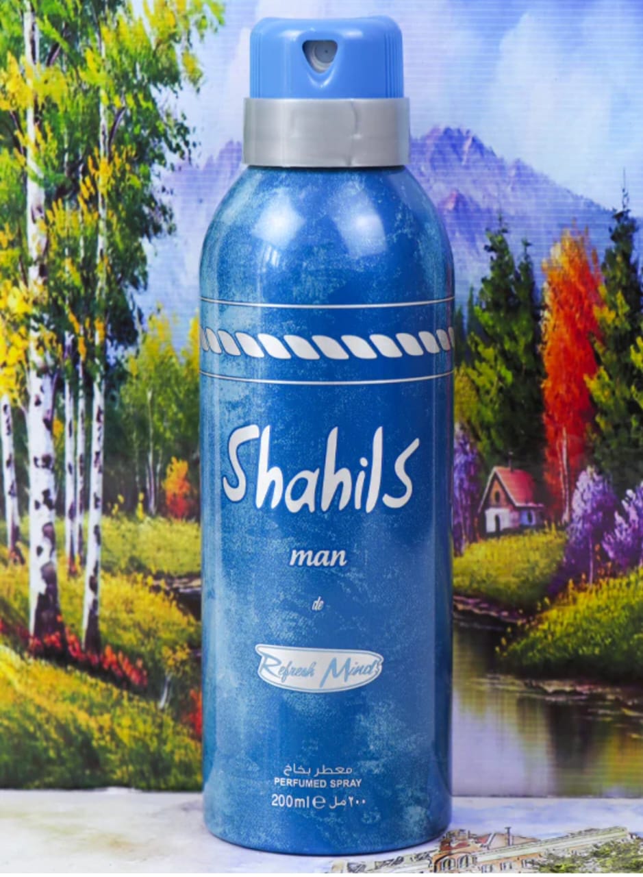 Shahlis Man Deodorant Body Spray 200Ml Best Quality Body Spray For Men Best Perfume Men