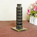 Pissa Tower Metal Model For Home Office Decoration