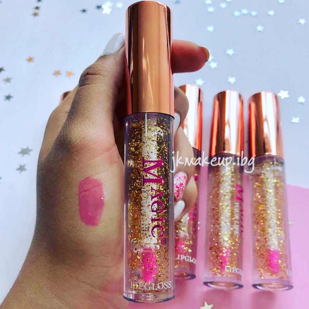Pack Of 2 Magic Color Changing Lipgloss Lip Oil Liquid Glossy Finish Random Color