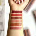 Pack Of 6 Nude Look High Pigment Matte Lipgloss Long Lasting Soft Smooth Lipgloss Random Color