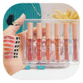 6 Pcs Nude Look High Pigment Matte Lipgloss Soft Smooth Texture Hydrating Lipsticks Random Color