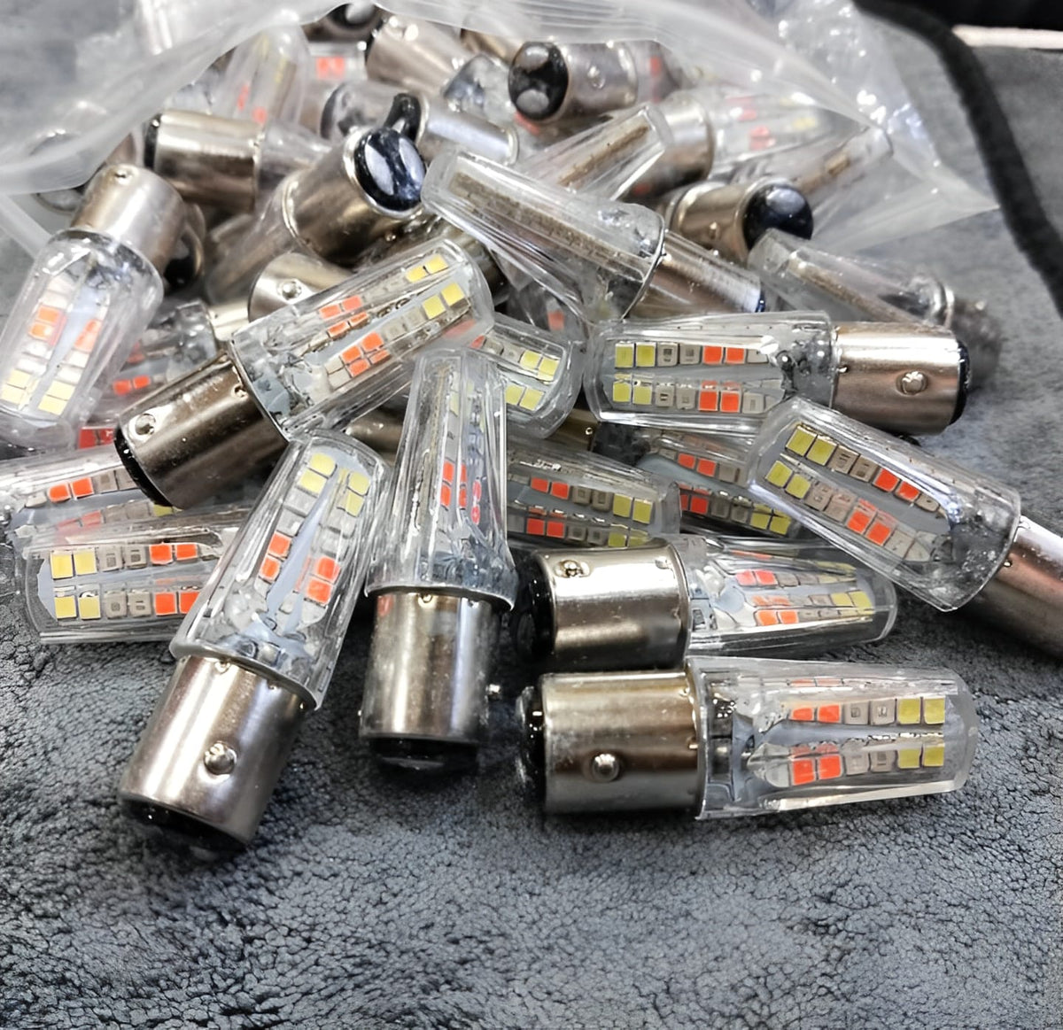 Led Backlight Bulb 6 Functions 4 Colors Perfect For Bikes Cd 70 Cg125 Cars And Jeeps