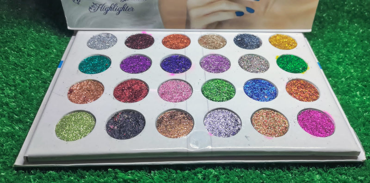 24 Colors Eyeshadow Palette Professional Makeup Pallete For Girls Girls Makeup Kit Eyeshadow Palette Beauty Makeup Kit Random Shades