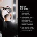 Ikt Hair Styling Gel Wax Styling Hair Frizz Fixed Fluffy Men Styling Wax Edge Control 130G