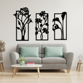 3D Flower Frame Wall Art Wooden Flower Frame Wall Art Wall Decoration Decor For Home Wall Decoration Attractive Wooden Wall Art