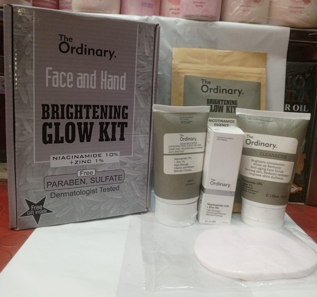 The Ordinary Face Hand Brightening Glow Kit The Ordinarys Brightening Set