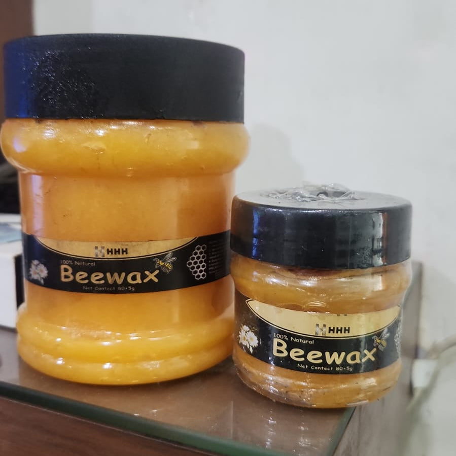 Hhh Beewax 500G Pure Natural Amp Multipurpose Beekeeping Wax For Diy Furniture Shining Amp Wood Polish