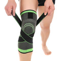 1 Pc High Quality Compression Knee Support Sleeve Elastic Knee Brace With Spring Support Silicone Padding Long Full Leg Protector For Arthritis Running Gym Volleyball And