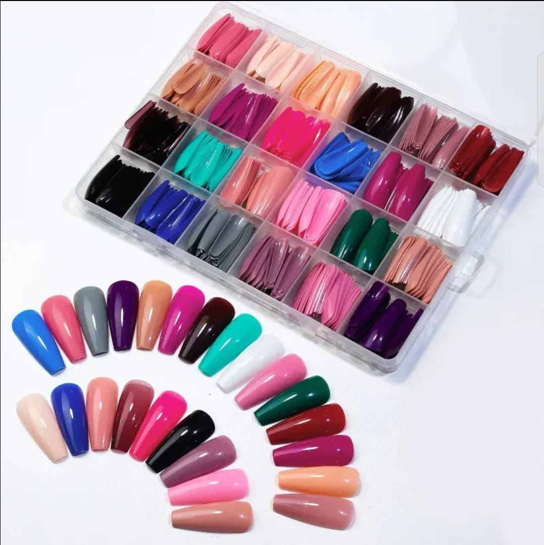 Rare Serendipity Nail Tips 576 Pieces In Each Box With Glue